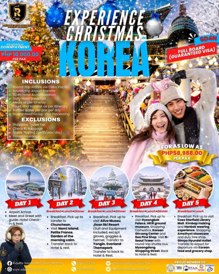 Christmas In Korea Tour Package - Christmas In Korea Tour Package